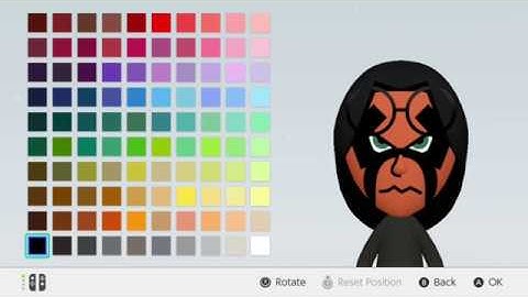 Mii Maker How to make Darth Maul - Star Wars - Nintendo Switch