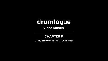 [English] drumlogue Video Manual Part 9: Using an external MIDI controller (TURN on CC)