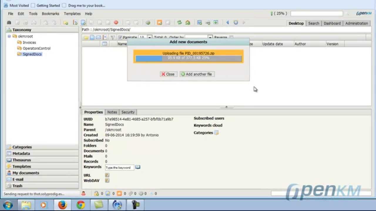 Openkm Interface OpenKM - Custom User Interface (English) - YouTube