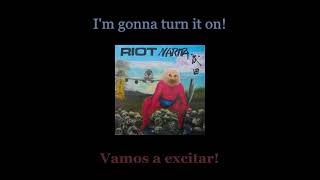 Riot - Do It Up - 07 - Lyrics / Subtitulos en español (Nwobhm) Traducida