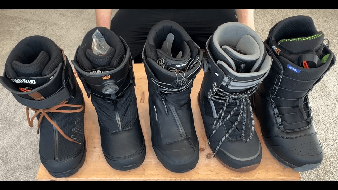 Splitboard Boot Comparison - K2 Waive / Jones TM-2 / 32 Sweetin / Nitro Vertical / Burton Tourist