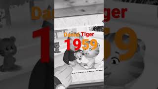Evolution of Daniel Tiger and his friends