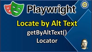 Part 8 - Locate element by Alt Text in Playwright | Pradeep Nailwal