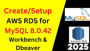 AWS RDS for MySQL 8.0.42 Setup in 10 Minutes! Connect Like a Pro with Workbench &DBeaver|2025 Update