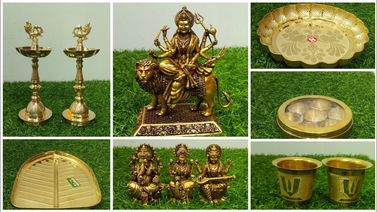 #దసరాస్పెషల్ కలెక్షన్స్#దుర్గావిగ్రహాలు#అఖండదీపాలు#ప్రసాదంగిన్నెలు వచ్చేసాయి#ఇత్తడిలో#brass#trending