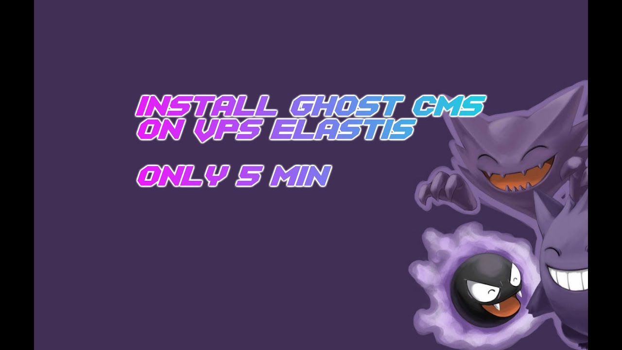 Install Ghost CMS on VPS - YouTube