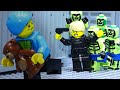 Lego Zombie Apocalypse Part 2: Last Person To Escape Zombie Attack (Lego Animation)