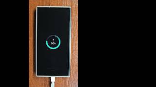 Galaxy s24 ultra com carregamento rápido e sem carregamento rápido
