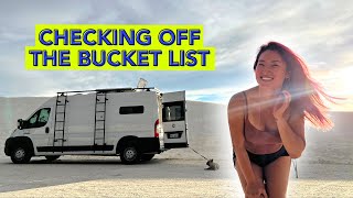 Vanlife Vlog | White Sands National Park, New Mexico