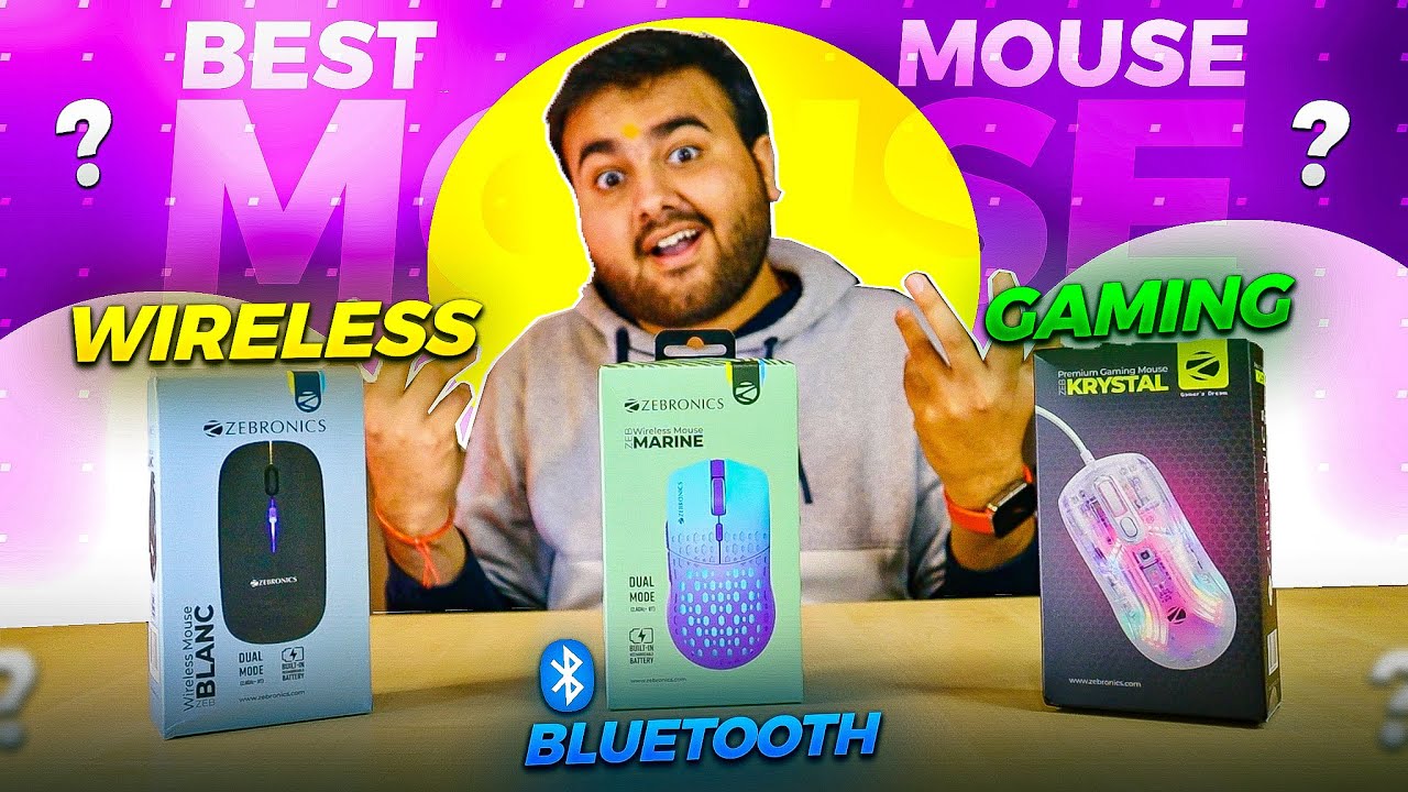 Which Mouse is BEST For You...?? under ₹1000/- 🤔 Ft. Zebronics! - YouTube Which Mouse is BEST For You...?? under ₹1000/- 🤔 Ft. Zebronics! - YouTube