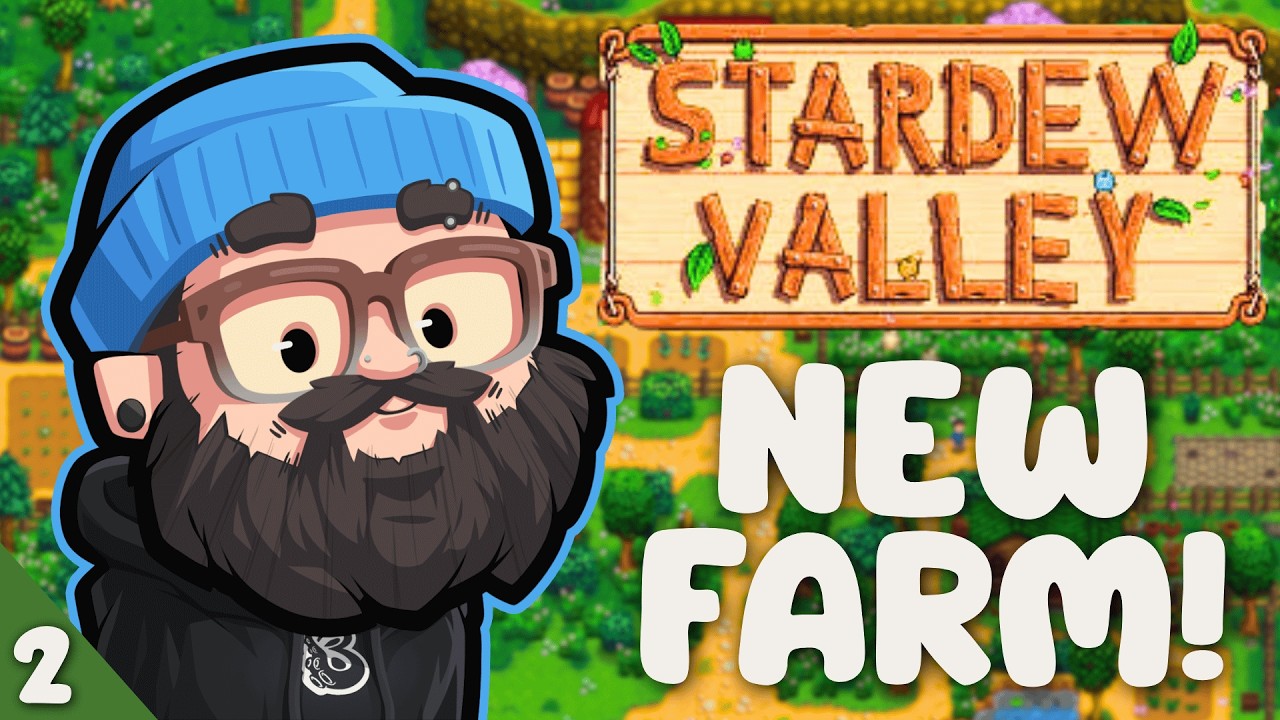 🔴NEW FARM DAY 2! | Stardew Valley