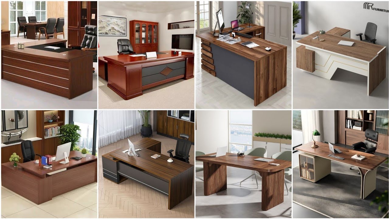 The Evolution of Office Desk Design | Modern Office Desk and table ...