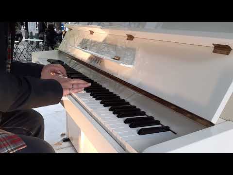 素直な心　ブルグミュラー　2022年12月4日　丸の内ストリートパーク( From BURGMŪLLER25 op.100 ,La candeur at Marunouchi in Tokyo)