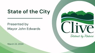 State of the City Presentation - March 23, 2024