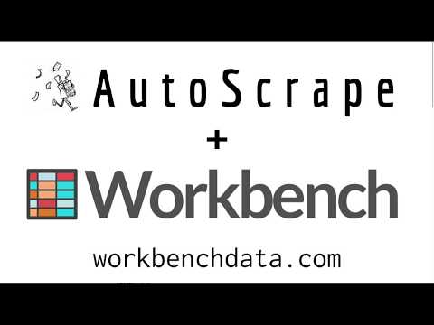 AutoScrape beta Quickstart