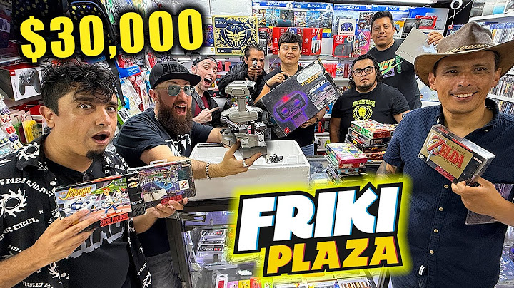 EXPLORING LA FRIKI PLAZA IN MEXICO CITY VIDEO GAME AND CONSOLE MARKET CDMX