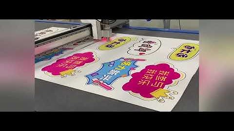 Video of Cutting Printed KT Board