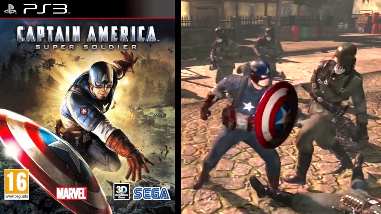 Captain America: Super Soldier  (PS3) Gameplay - YouTube