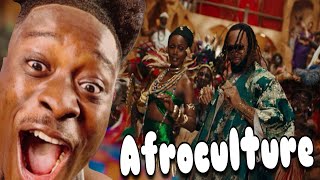 Flavour &amp; Baaba Maal - AFROCULTURE 🇳🇬🇸🇳(Official Music Video) REACTION
