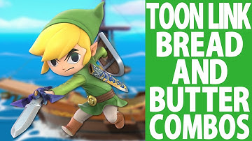 Toon Link Bread and Butter combos (Beginner to Godlike) ft. FuRY + @Casual_PKBeats Music