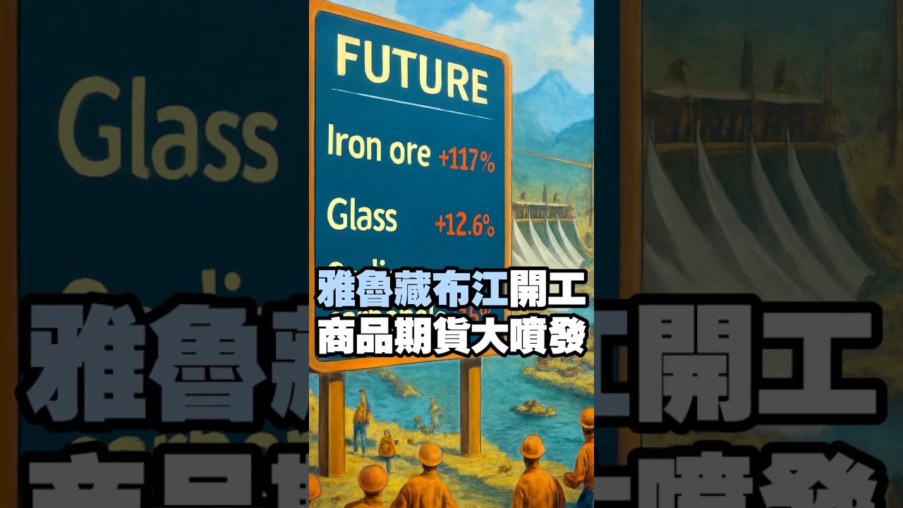 雅魯藏布江開工 商品期貨全面噴發 #中國股市 #香港股市 #期貨 #大宗商品 #雅魯藏布江 #大基建 縮圖