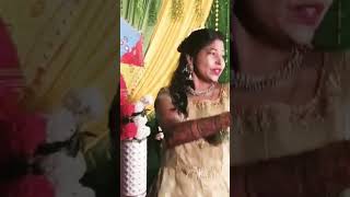 Bride On The Dance Floor In Her Mehendi Ceremony 