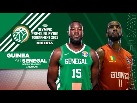 Guinea vs. Senegal I Semi-Finals FIBA Olympic Pre-Qualifying Tournament 2023 I @baskemali