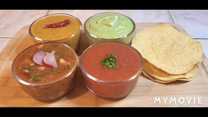 4 Salsa Taqueras |The Best Salsas You Will Ever Try|