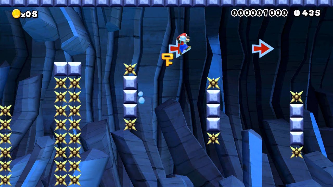 Super Mario Maker wall jump master challenge YouTube