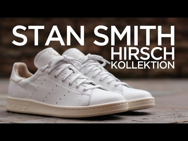 Closer Look: Adidas Stan Smith Hirsch Kollektion - White - YouTube