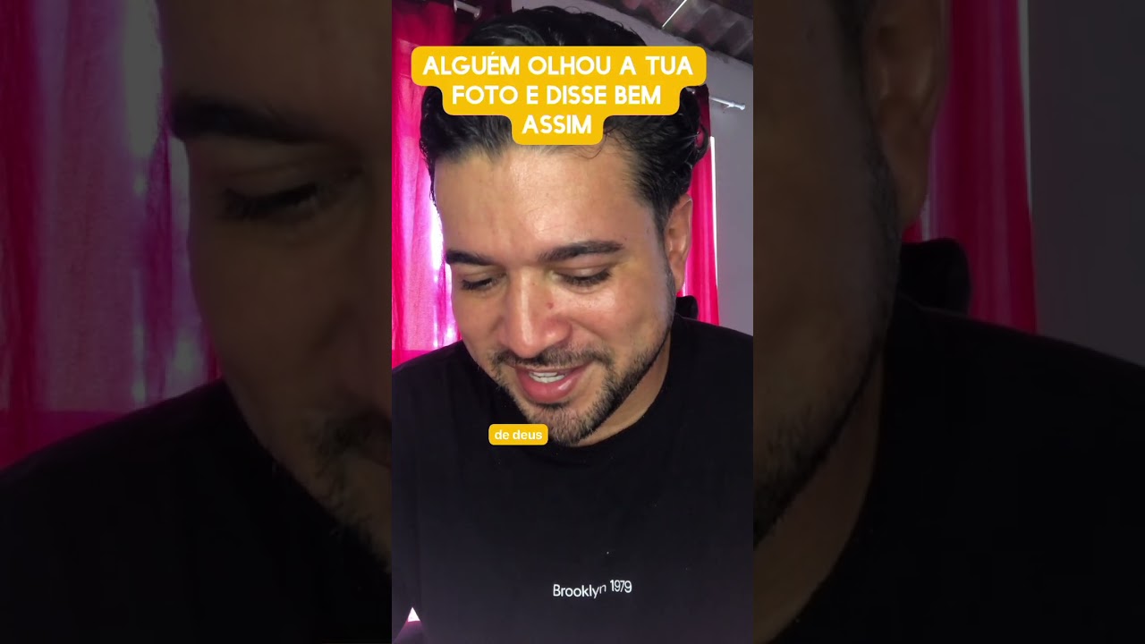 Alguém olhou a tua foto e disse mesmo assim 