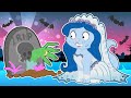 BABY PETS 🧟&zwj;♀️👰🙀 Kitty Kira dresses up as Corpse Bride For Halloween 2024 🎃🎃 Spooky Makeover