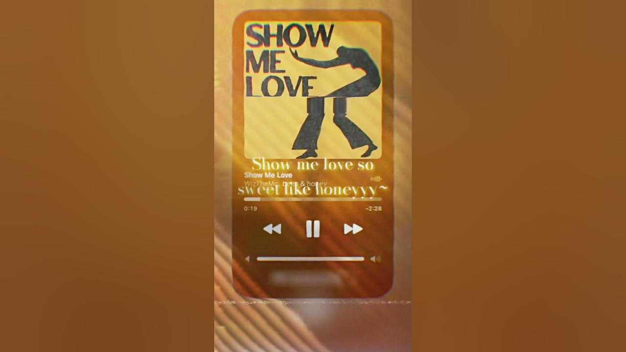 Show Me Love 🤲🏼💛|| By: WizTheMc, bees & honey (Slowed, Lyrics) #WizTheMc #slowed