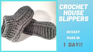 Crochet House Slippers