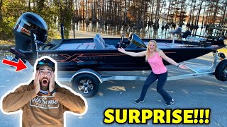 I SURPRISED My Husband With His DREAM BOAT!!!!