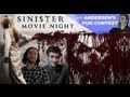 Movie night sinister wandersens pun contest