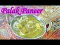 Palak Paneer | Spinach Gravy with Cottage Cheese Cubes