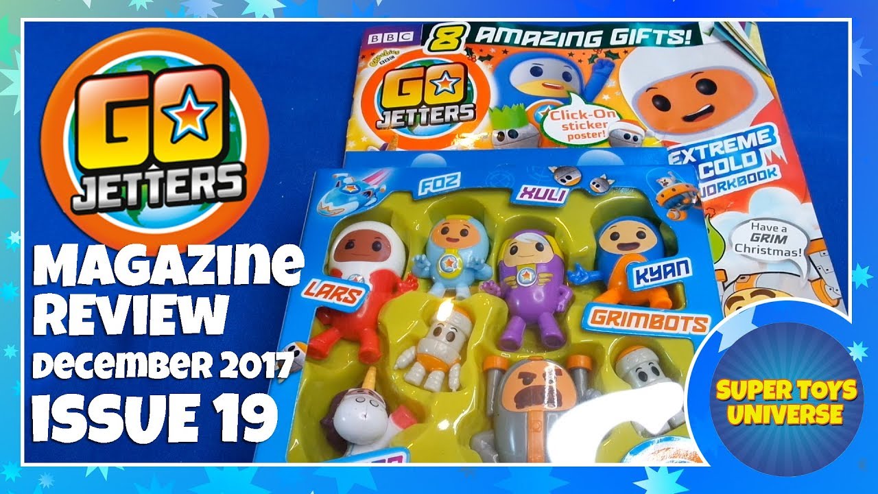 CBEEBIES GO JETTERS MAGAZINE # 20 Grandmaster Glitch /& grimbler