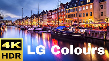 LG Oled 2021 | Colours Showcase | 4K HDR Demo