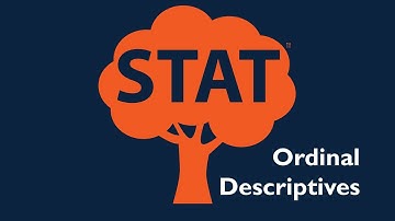 Ordinal Descriptive Statistics using Stata