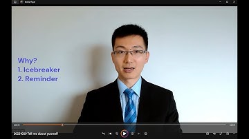 Crush Residency Interview: 4. Tell me about yourself