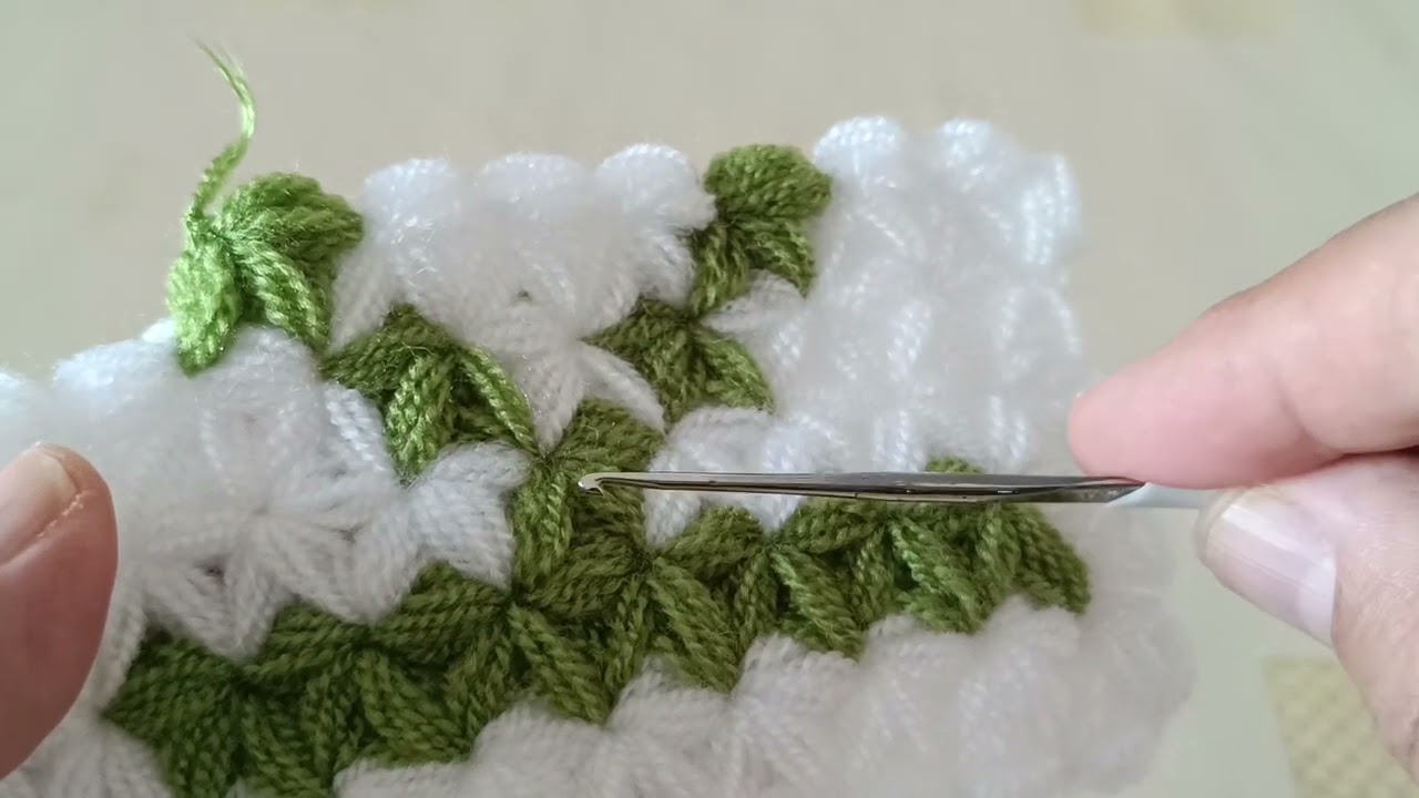 ÇİÇEKLİ KARE LİF MODELİ ((YAKIN ÇEKİM))