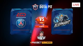 🔴[Dota 2 LIVE] PSG LGD vs Elephant BO3 Upper Bracket Finals | AMD Sapphire OGA Dota Pit S4: China