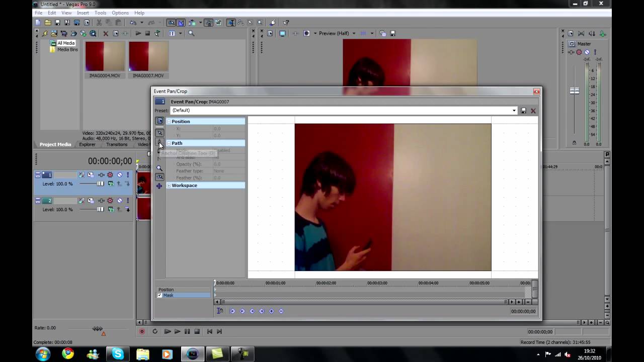 How to clone yourself in sony vegas 9.0