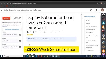 Deploy Kubernetes Load Balancer Service with Terraform #GSP233 lab short solution| #gcp #googlecloud