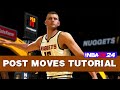 NBA 2K24: EASY POST MOVES Tutorial - Become A Paint Beast | Basic & Advanced Guide