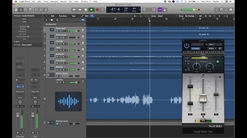 Using Vocal Rider with Logic Pro X to Automate Vocals Quickly