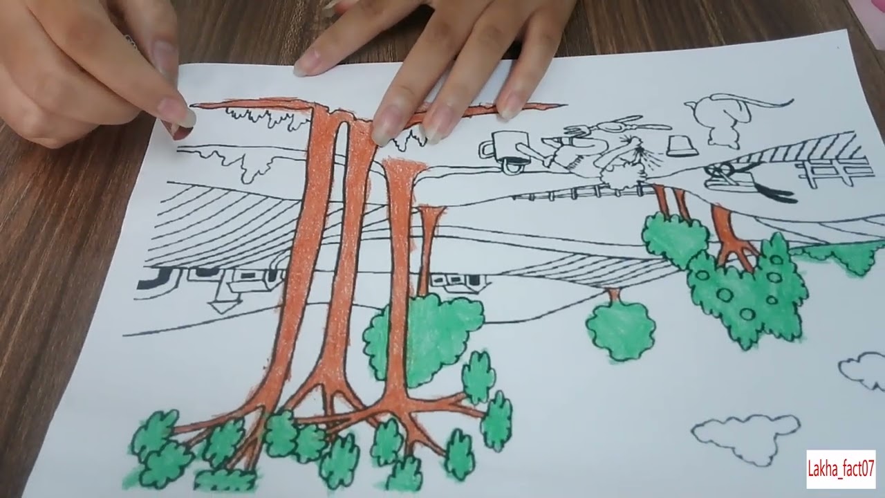 Color the Picture of the Boy and the Farm 3  Event Horizon