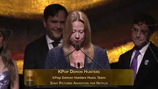53rd Annie Awards - Best Music, Feature: KPop Demon Hunters
