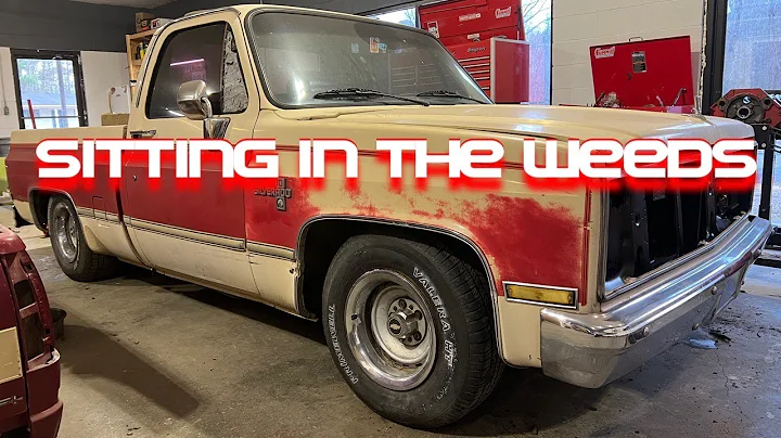 Rear axle flip and shackles on a 1987 Chevy R10 Squarebody. Project "Cherry Pie"